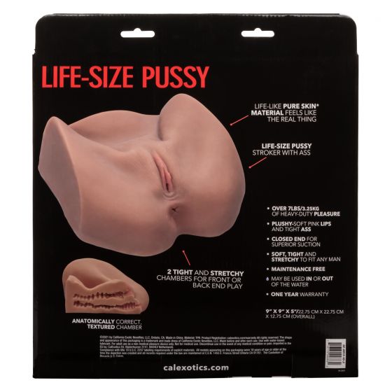 Stroke It Life-Size Pussy Brown - Image 5