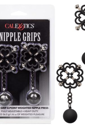 Nipple Grips Power Grip 4 Point Weighted Press