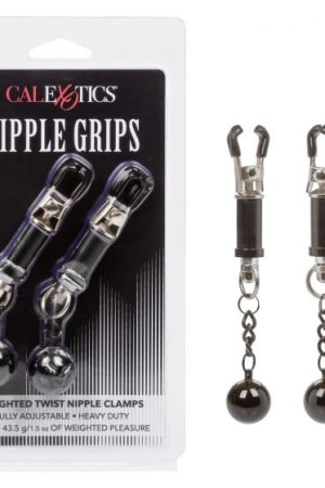 Nipple Grips Weighted Twist Nipple Clamps