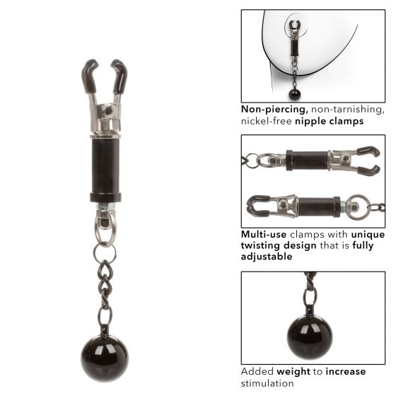 Nipple Grips Weighted Twist Nipple Clamps - Image 5