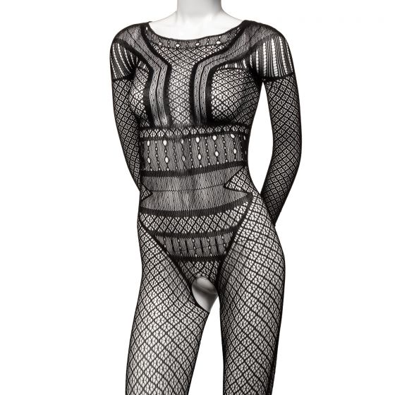 Scandal Plus Size Full Length Lace Body Suit - Image 2