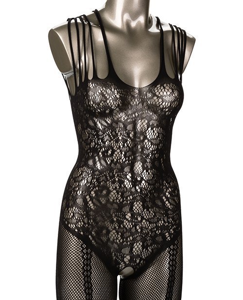 Scandal Plus Size Strappy Lace Body Suit - Image 2