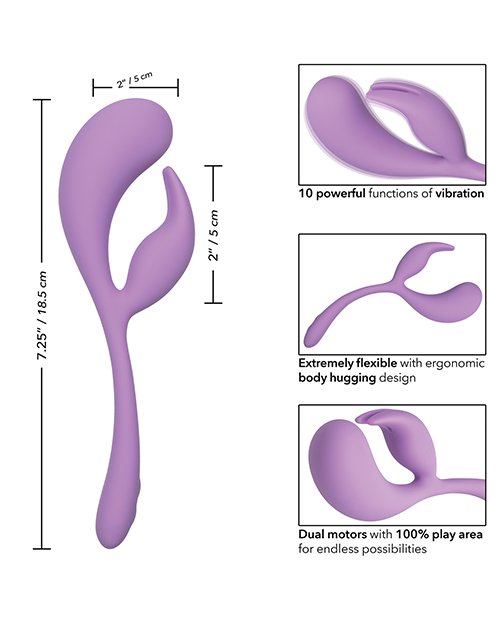 Elle Liquid Silicone Dual Flicker - Image 5