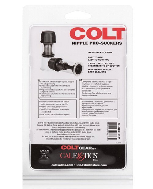 Colt Nipple Pro Suckers Black - Image 2
