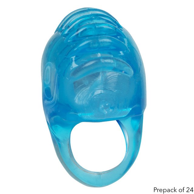 Foil Pack Vibrating Finger Teaser Blue 24Pk - Image 5