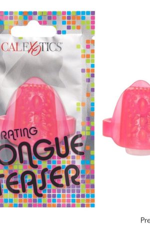 Foil Pack Vibrating Tongue Teaser Pink 24Pk