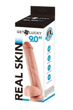 Shibari Get Lucky 9 Real Skin Light Brown "
