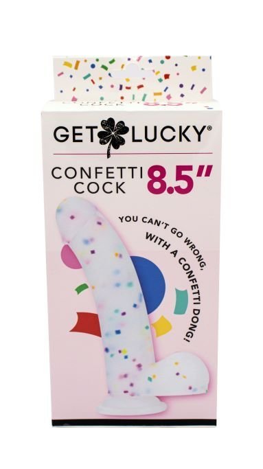 Shibari Get Lucky Confetti Cock 8.5In - Image 2