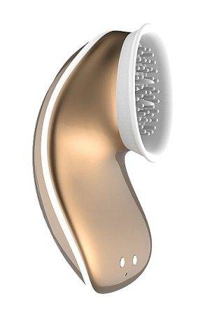 TWITCH HANDS FREE SUCTION & VIBRATION TOY GOLD
