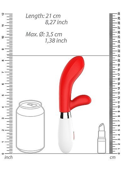Achilles Ultra Soft Silicone 10 Speeds Red - Image 3