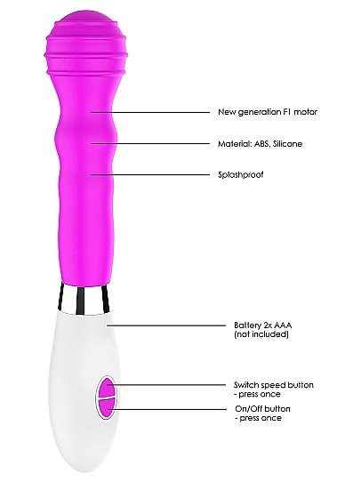 Alida Ultra Soft Silicone 10 Speeds Fuchsia - Image 7