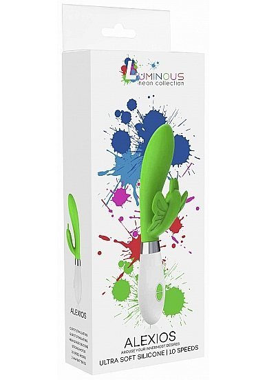 Alexios Ultra Soft Silicone 10 Speeds Green - Image 2