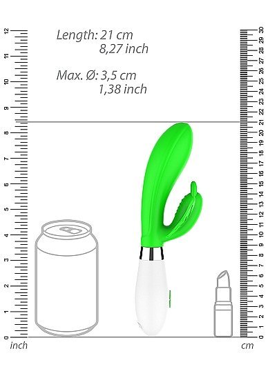Alexios Ultra Soft Silicone 10 Speeds Green - Image 3