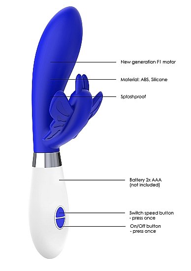Alexios Ultra Soft Silicone 10 Speeds Royal Blue - Image 7
