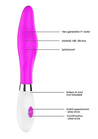 Athamas Ultra Soft Silicone 10 Speeds Fuchsia - Image 7