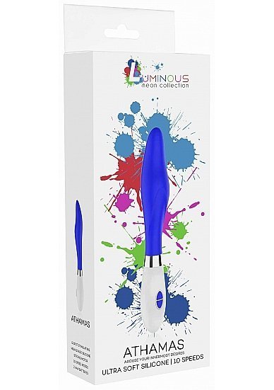 Athamas Ultra Soft Silicone 10 Speeds Royal Blue - Image 2