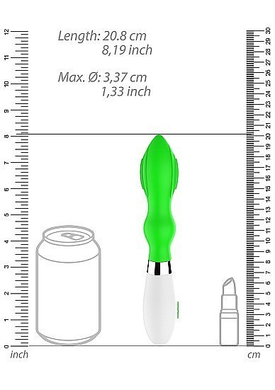Astraea Ultra Soft Silicone 10 Speeds Green - Image 3