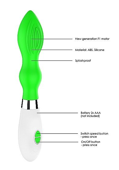 Astraea Ultra Soft Silicone 10 Speeds Green - Image 7