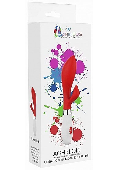 Achelois Ultra Soft Silicone 10 Speeds Red - Image 2