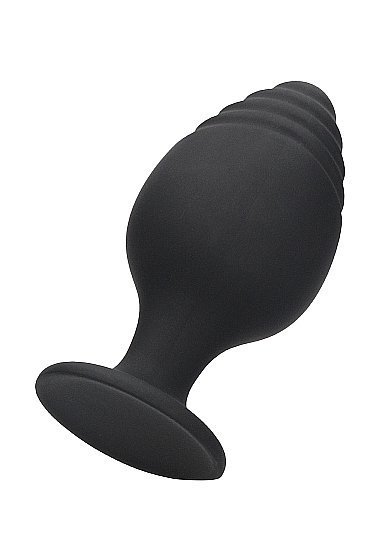 Rippled Butt Plug Set Black - Image 4