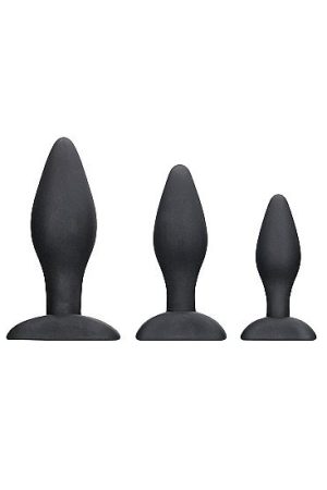 Apex Butt Plug Set Black