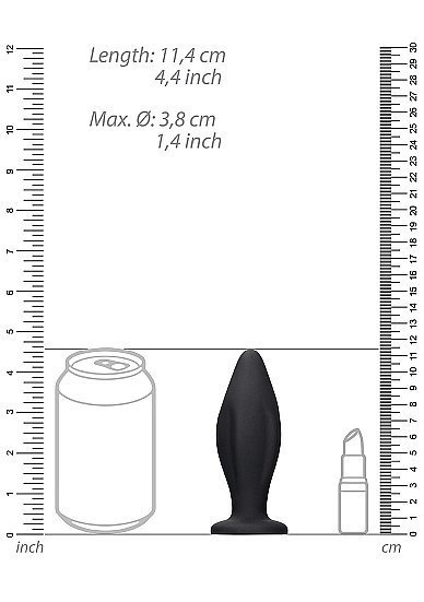 Edgy Butt Plug Black - Image 3
