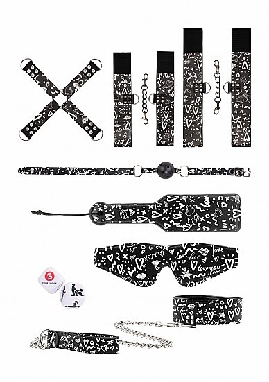 Love Street Art Printed Bondage Kit - Image 2