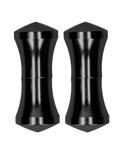 Shots Ouch Balance Pin Magnetic Nipple Clamps - Black - Image 2