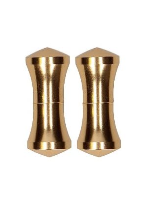 Ouch Magnetic Nipple Clamps Balance Pin Gold