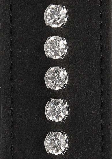 Diamond Studded Eye Mask Black - Image 6