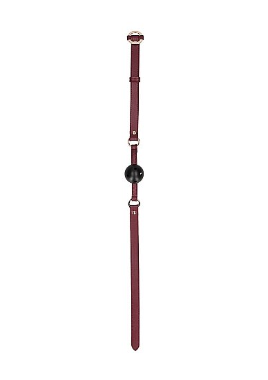 Ouch Halo Breathable Ball Gag Burgundy - Image 5