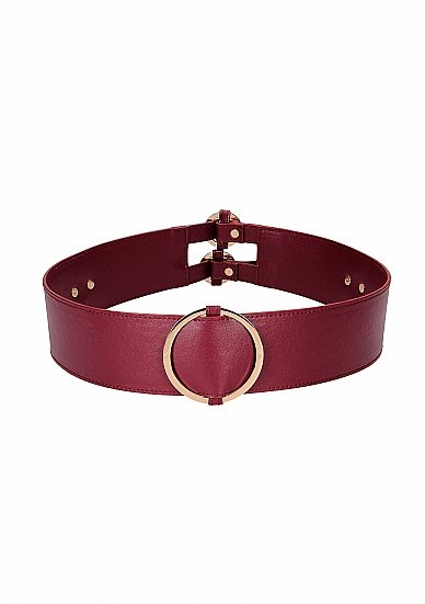 Ouch Halo Waist Belt L/Xl Burgundy - Image 4