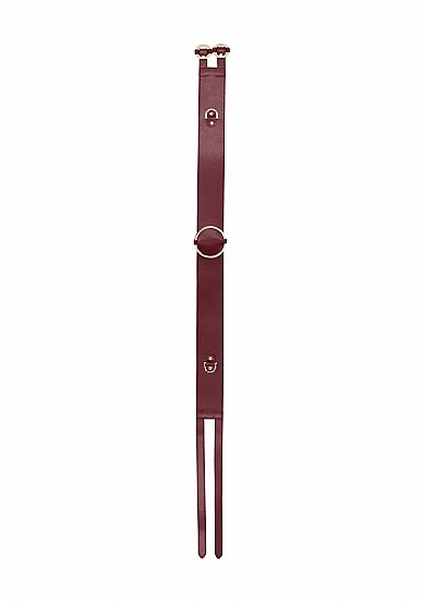 Ouch Halo Waist Belt L/Xl Burgundy - Image 5
