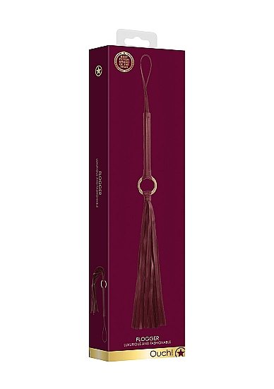 Ouch Halo Flogger Burgundy - Image 2