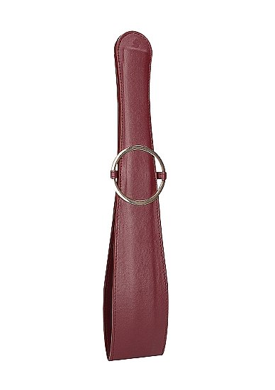 Ouch Halo Belt Flogger Burgundy - Image 4