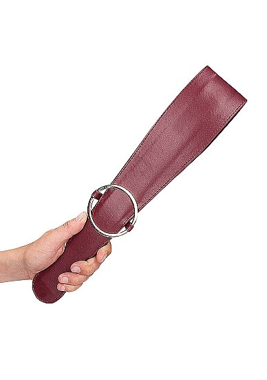 Ouch Halo Belt Flogger Burgundy - Image 5