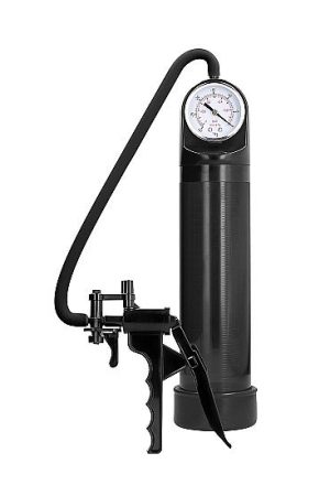 PUMPED ELITE PUMP W/ ADVANCED PSI GAUGE BLACK