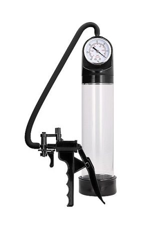 PUMPED ELITE PUMP W/ ADVANCED PSI GAUGE TRANSPARENT