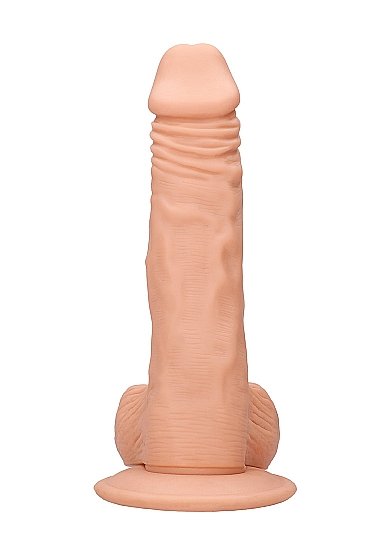 Realrock 8In Dong Flesh W/ Testicles - Image 5