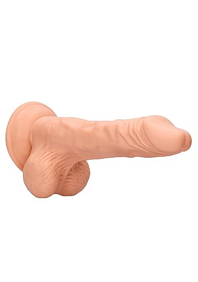 Realrock 8In Dong Flesh W/ Testicles - Image 7