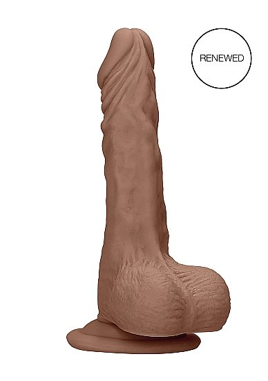 Realrock 9In Dong Tan W/ Testicles