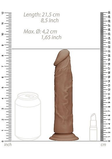 Realrock 8In Dong Tan W/O Testicles - Image 9