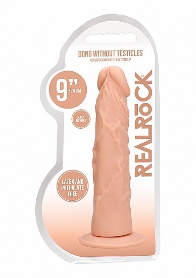 Realrock 9In Dong Flesh W/O Testicles - Image 3