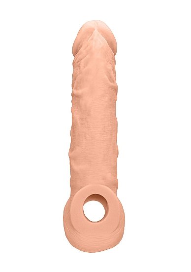 Realrock Penis Sleeve 8In Flesh - Image 5