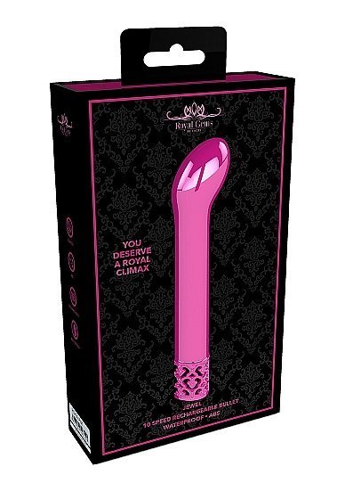 Royal Gems Jewel Pink Abs Bullet Rechargeable - Image 2