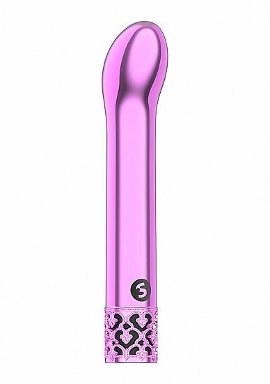 Royal Gems Jewel Pink Abs Bullet Rechargeable - Image 3