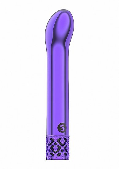 Royal Gems Jewel Purple Abs Bullet Rechargeable - Image 3