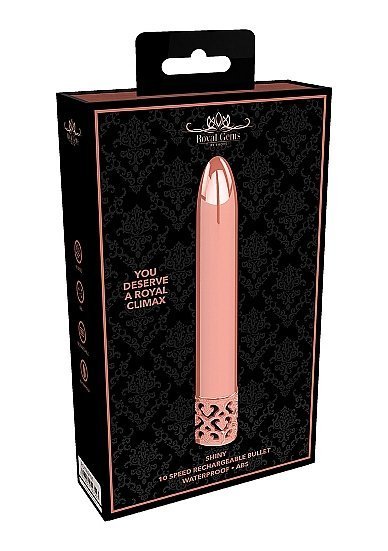 Royal Gems Shiny Rose Abs Bullet Rechargeable - Image 2