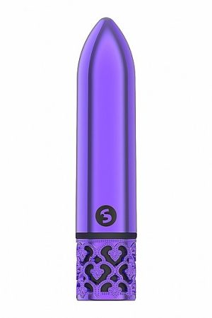 Royal Gems Glamour Purple Abs Bullet Rechargeable