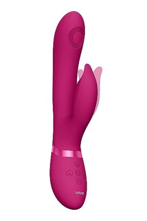 Vive Aimi Pulse Wave & G Spot Rabbit Pink